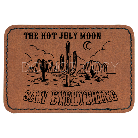 Hot July Moon Patch