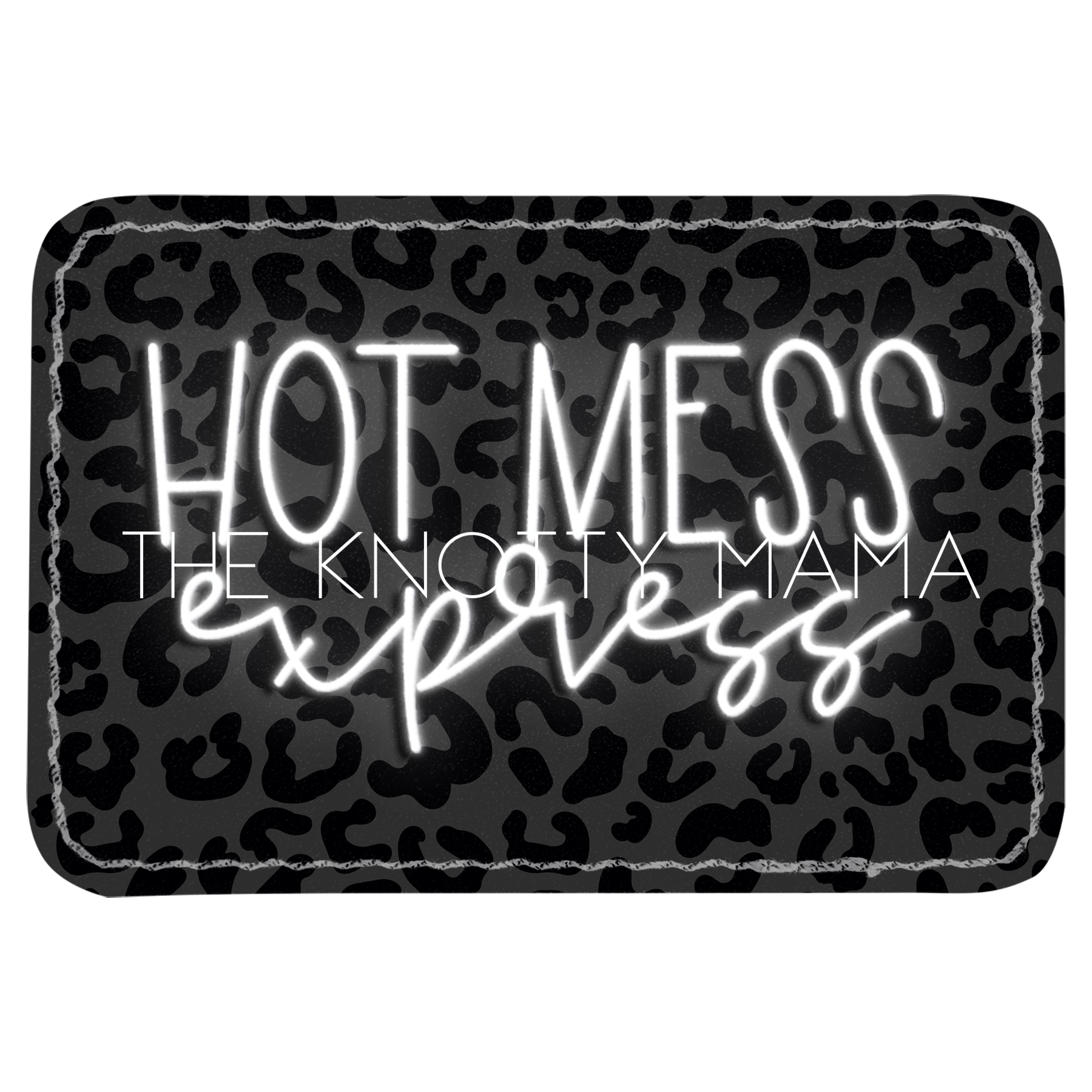 Neon Hot Mess Express Patch