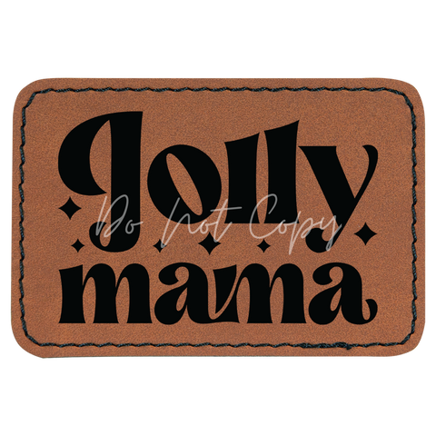 Retro Jolly Mama Patch
