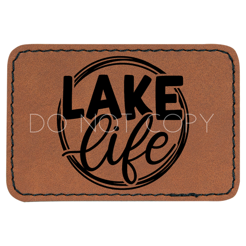 Lake Life (Circle Design) Patch