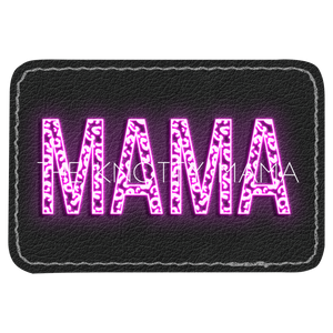 Neon Leopard Mama Patch