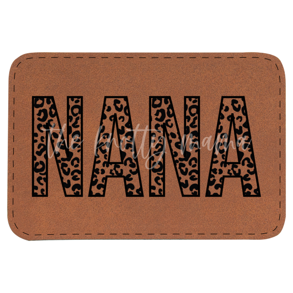 Leopard Nana Patch