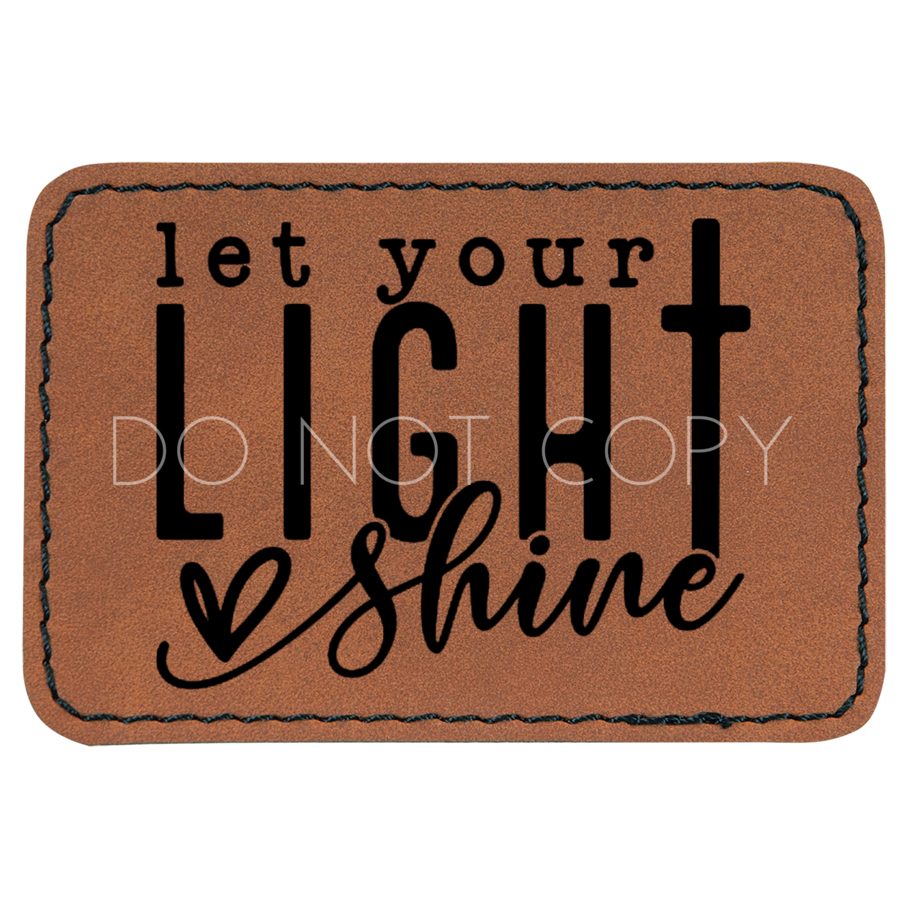 Let Your Light Shine Patch