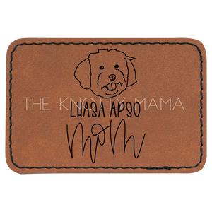 Lhasa apso Mom Patch