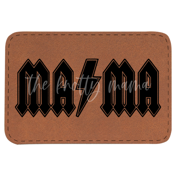 Mama Rock Inspired Patch