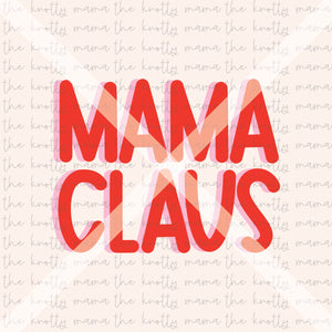 Mama Claus Block PNG