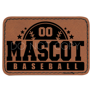 Mascot Baseball Patch