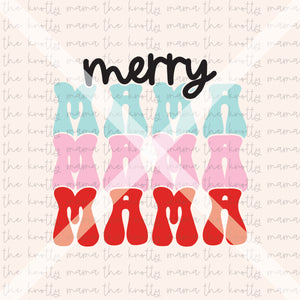 Merry Mama Bright PNG