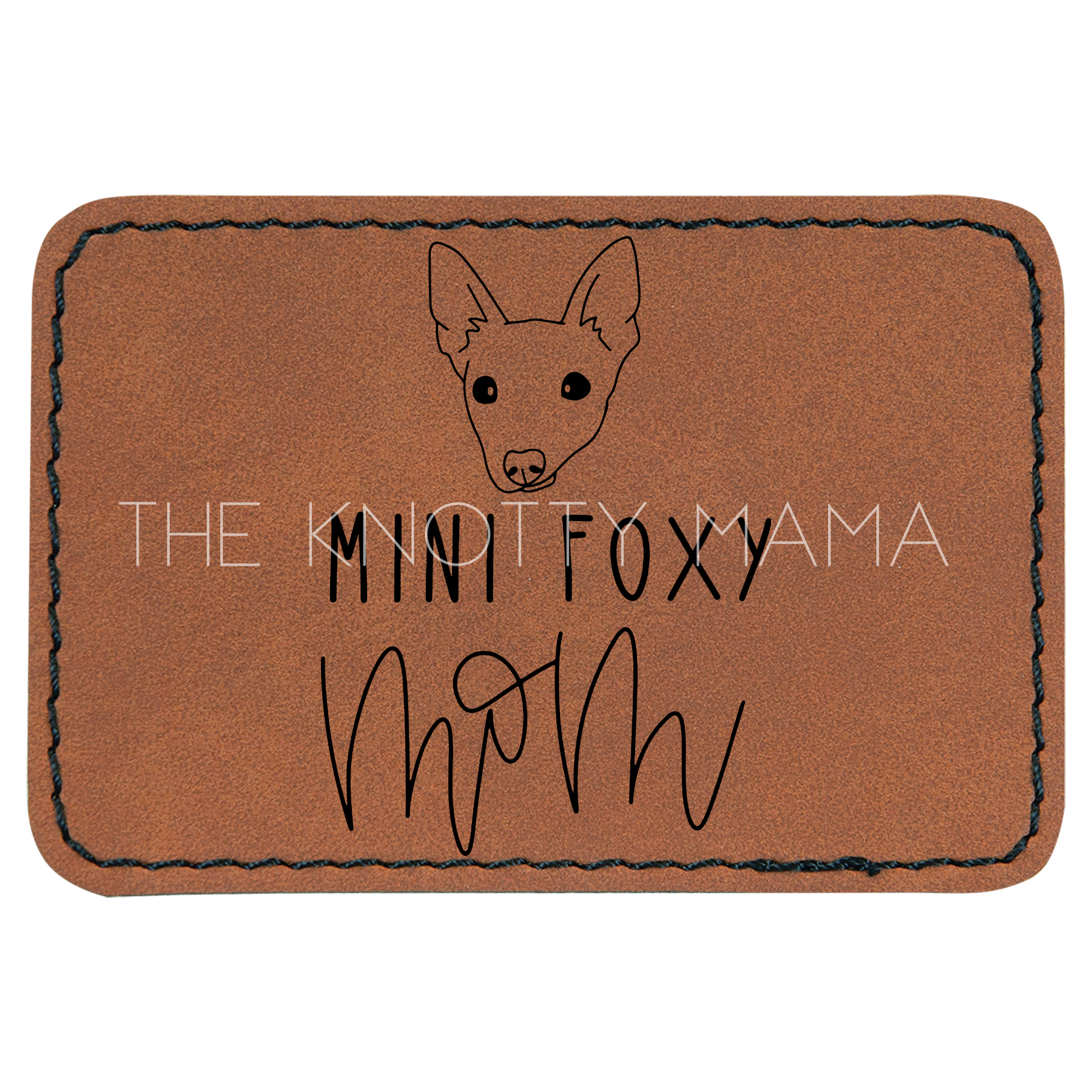 Mini Foxy Mom Patch