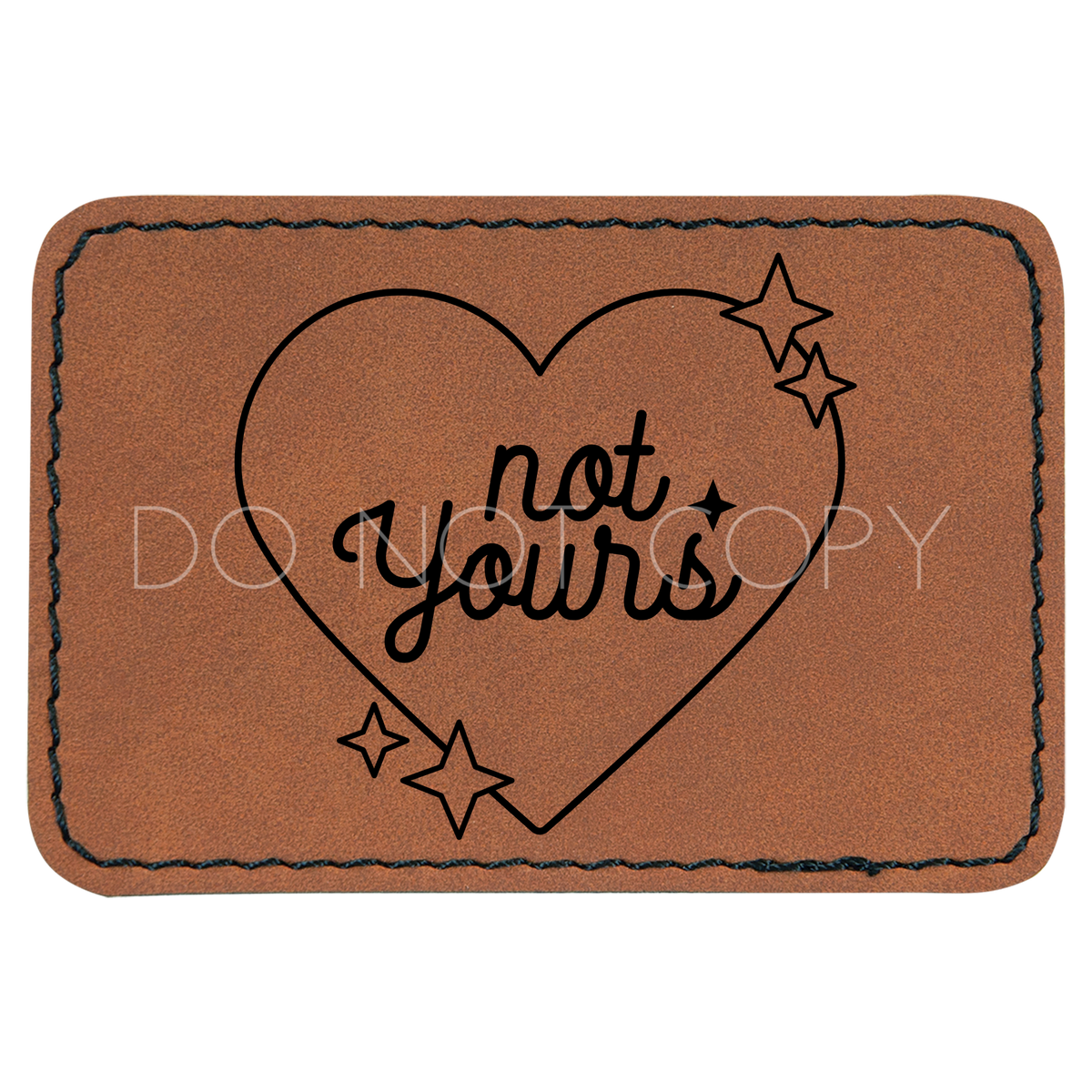 Not Yours Patch – The Knotty Mama