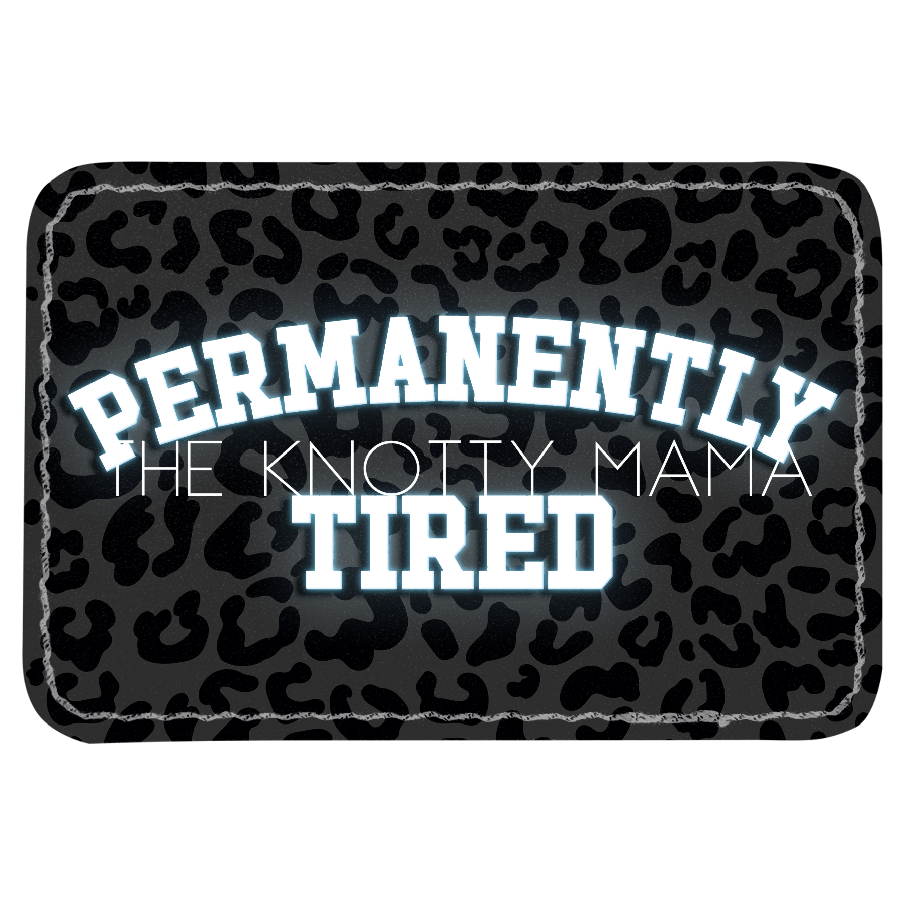Neon Permanently Tired Patch