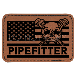Pipefitter Flag Patch