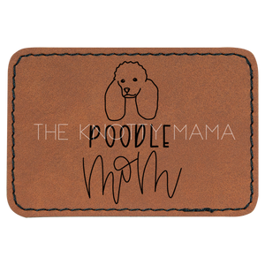 Poodle Mom Patch