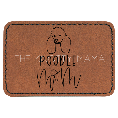 Poodle Mom Patch