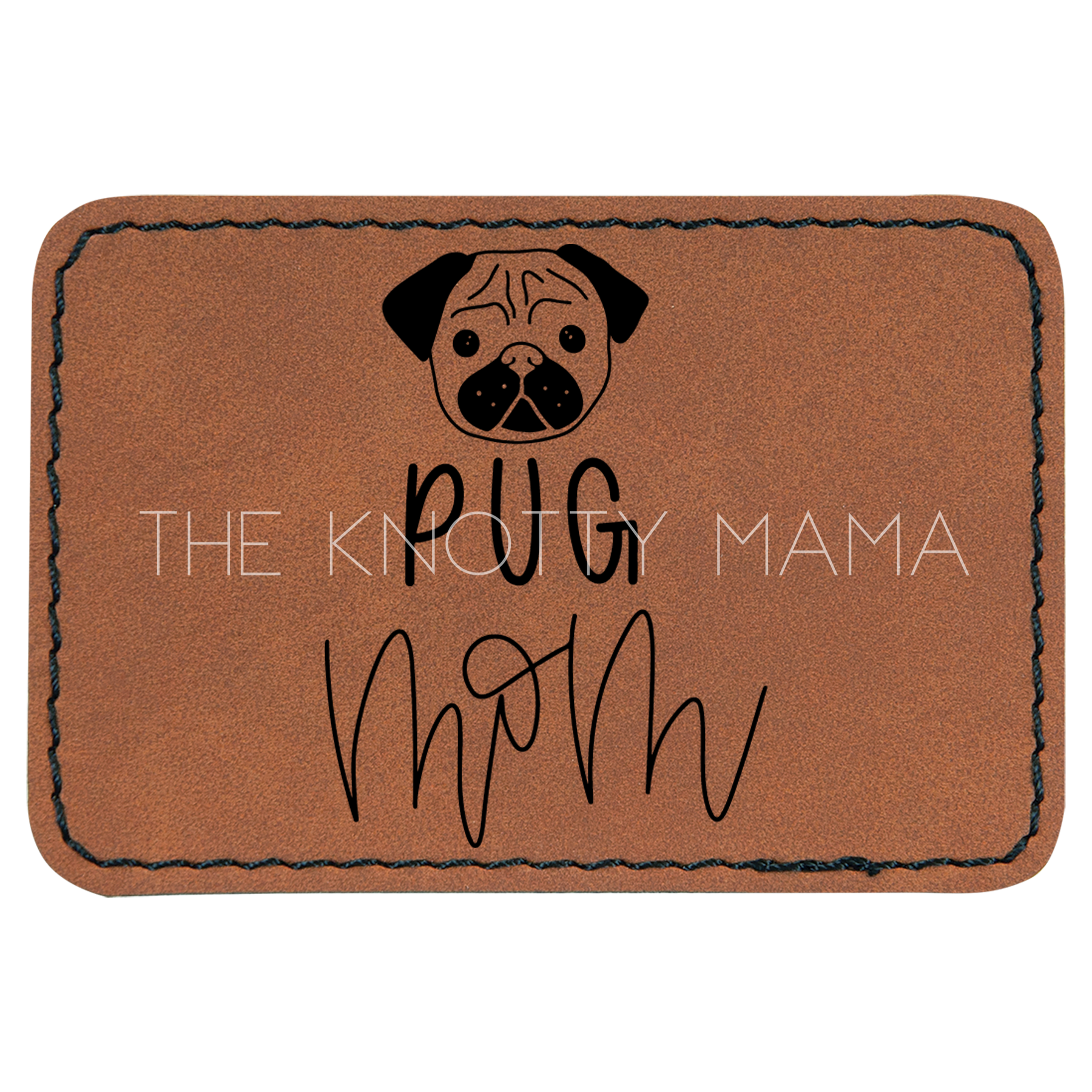 Pug Mom Patch