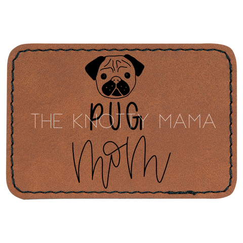 Pug Mom Patch