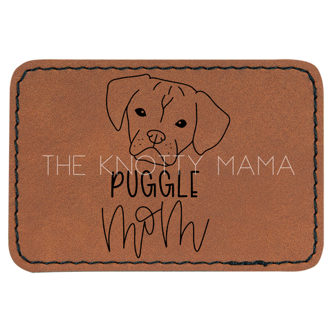 Puggle Mom Patch