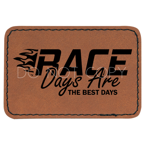 Race Days Are The Best Days Patch