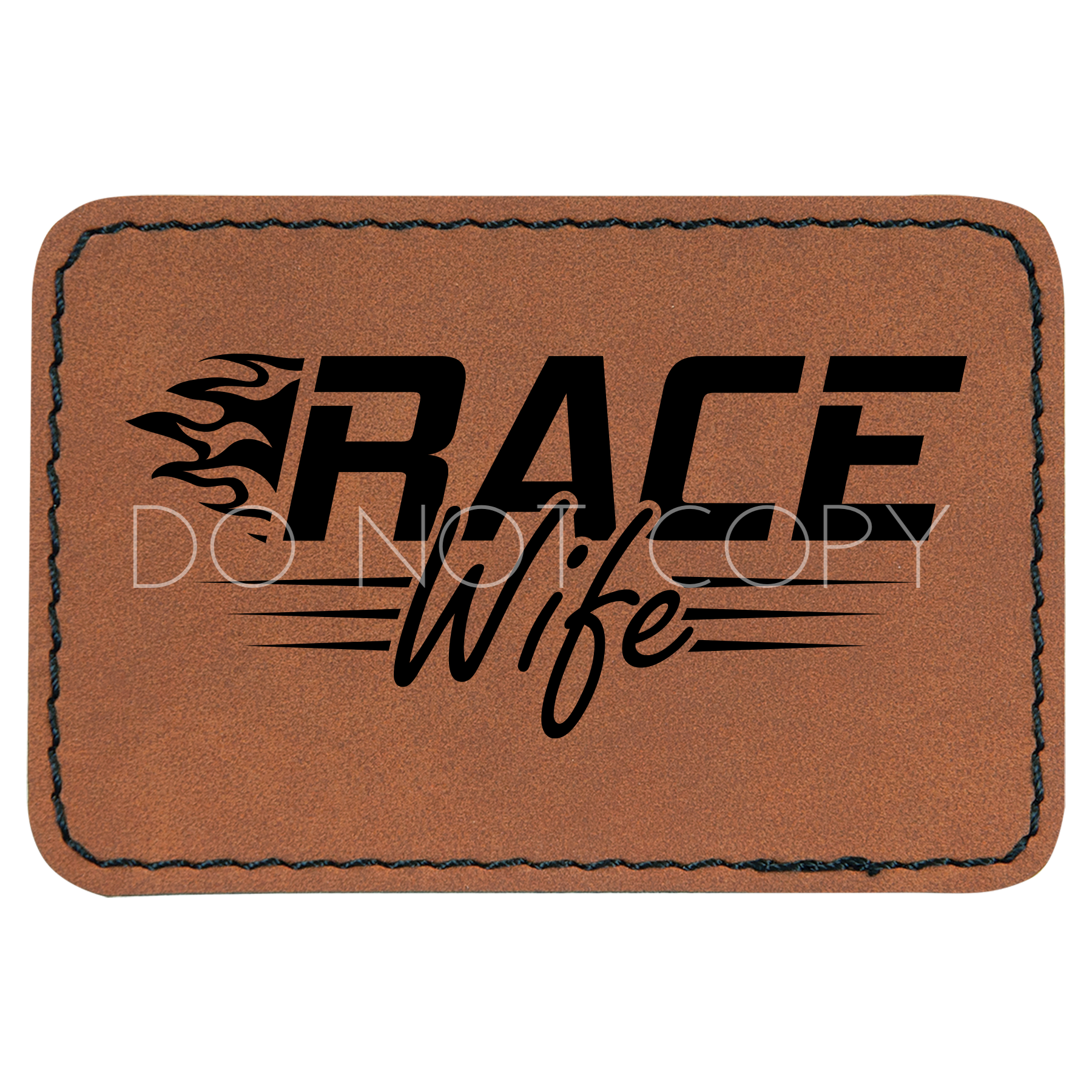 Race Wife Patch