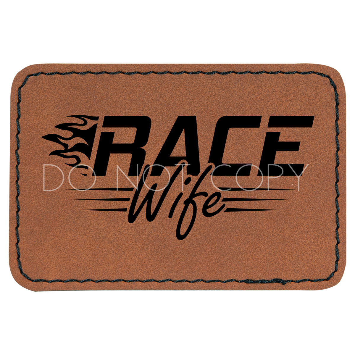 Race Wife Patch The Knotty Mama