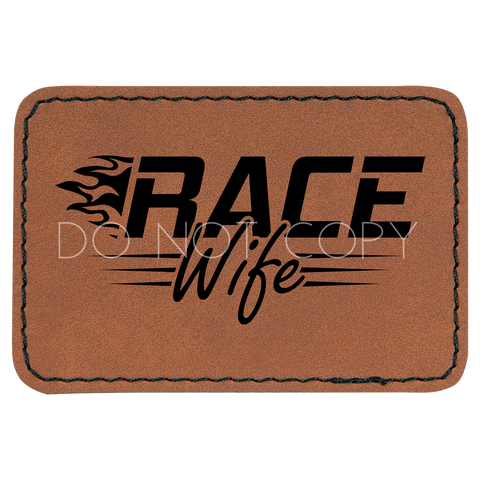 Race Wife Patch