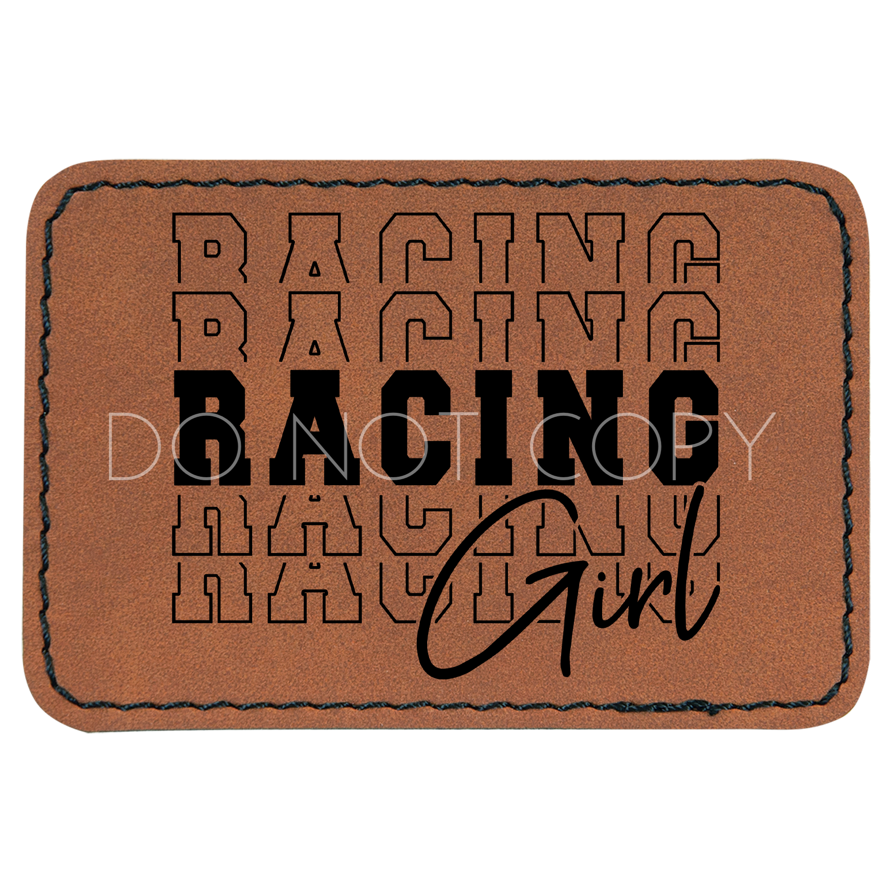 Racing Girl Patch