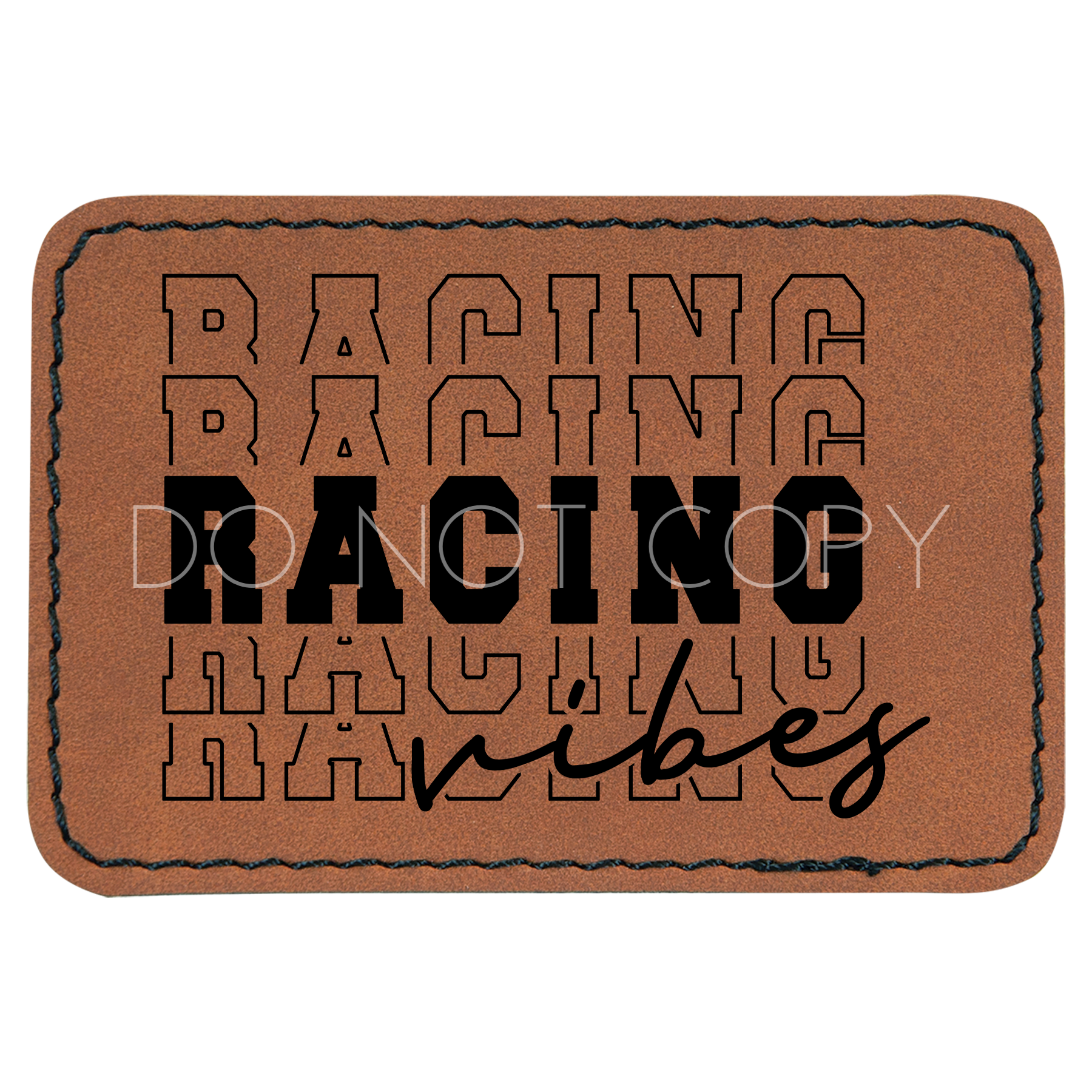 Race Day Vibes Patch