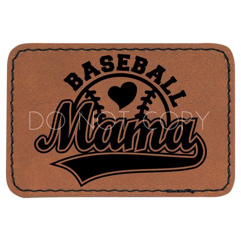 Retro Baseball Mama Classic Patch