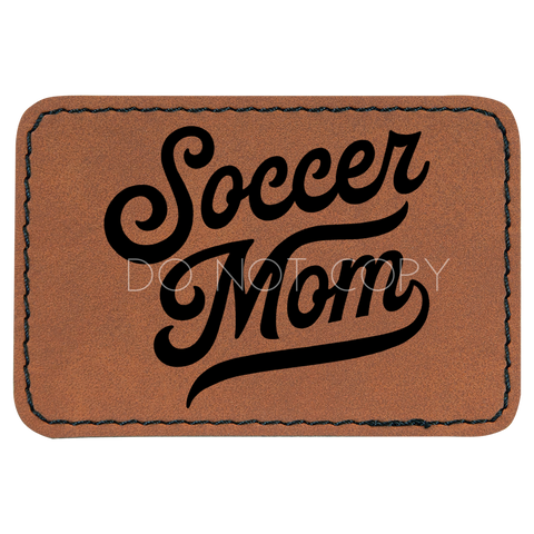 Retro Soccer Mom Patch