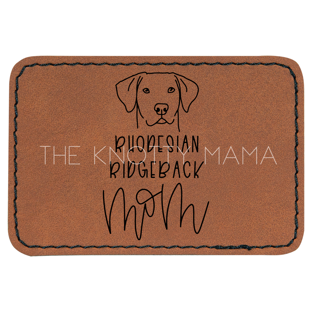 Rhodesian Ridgeback Mom Patch – The Knotty Mama