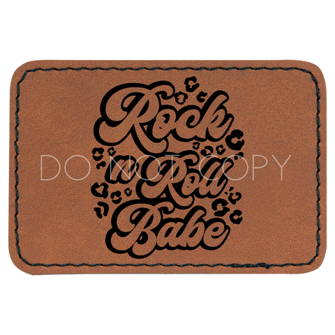 Rock 'N Roll Babe Patch