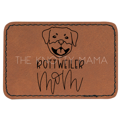 Rottweiler Mom Patch