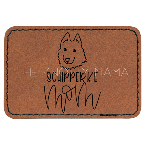 Schipperke Mom Patch