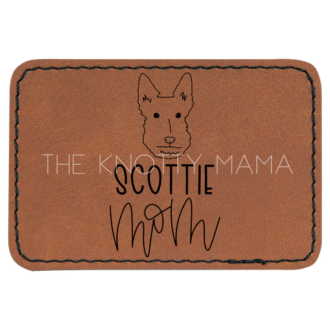 Scottie Mom Patch