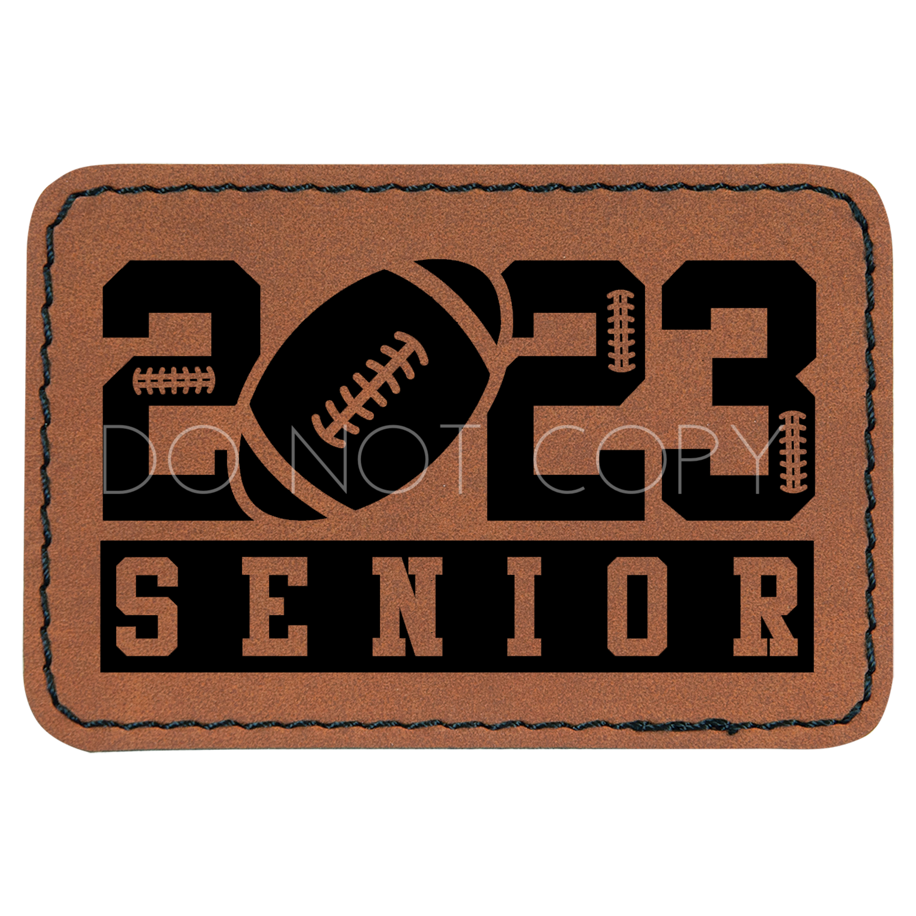 Senior 2023 Football Patch