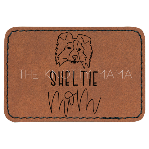 Sheltie Mom Patch