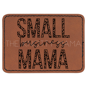Small Business Mama Leopard Patch