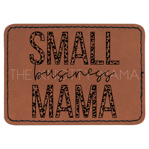 Small Business Mama Leopard Patch