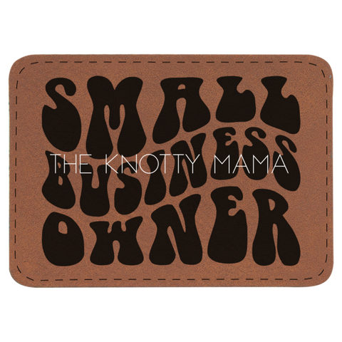 Small Business Owner Patch