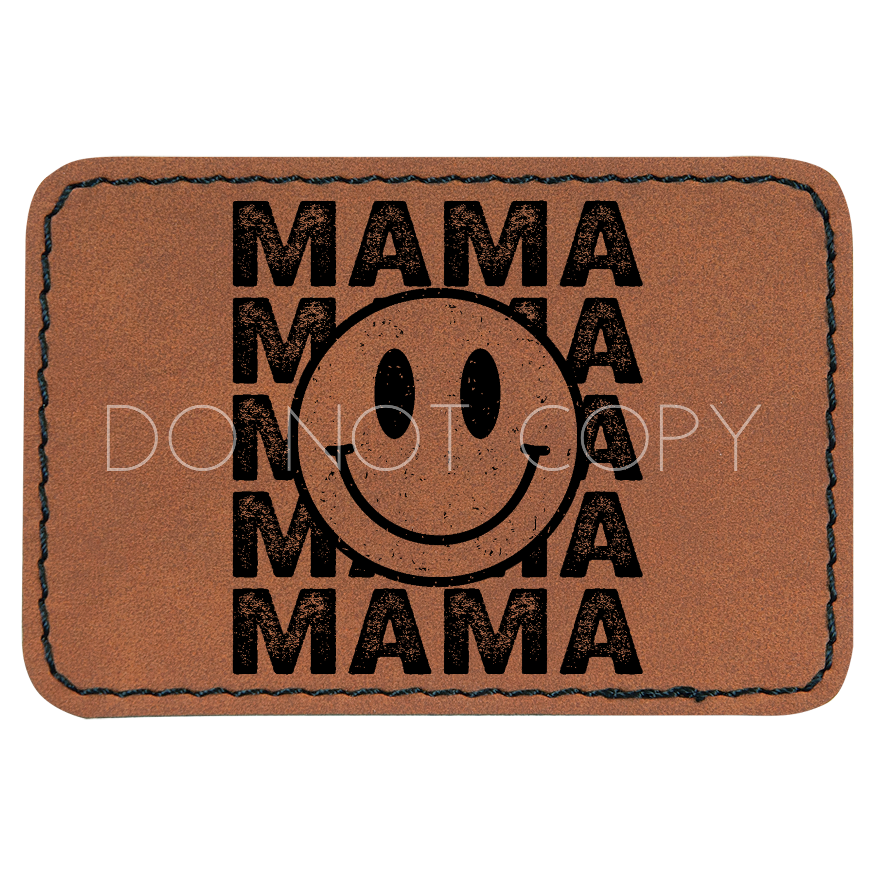 Smiley Mama Patch