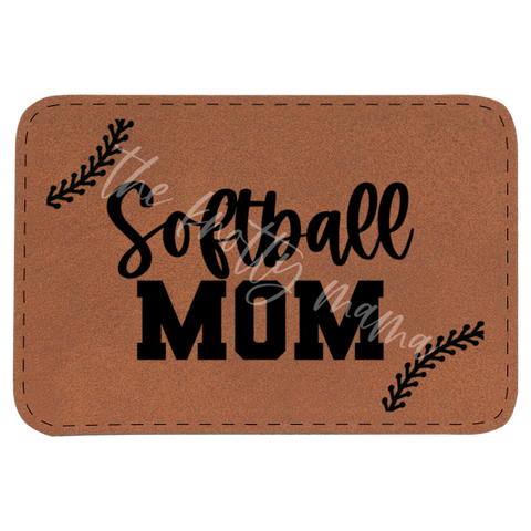 Softball Mom Patch