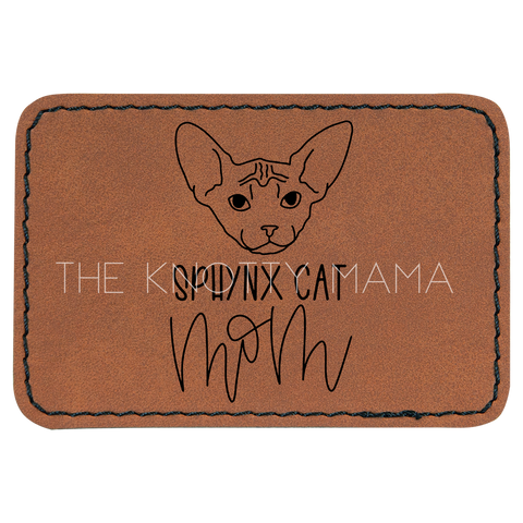 Sphynx Cat Mom Patch