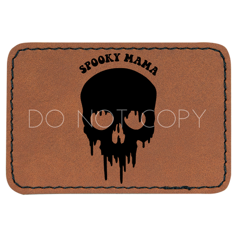 Spooky Mama Skull Patch