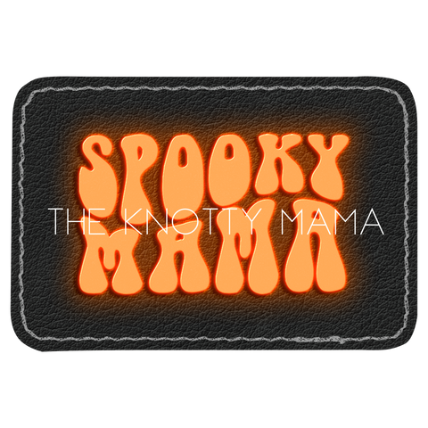 Neon Spooky Mama Patch