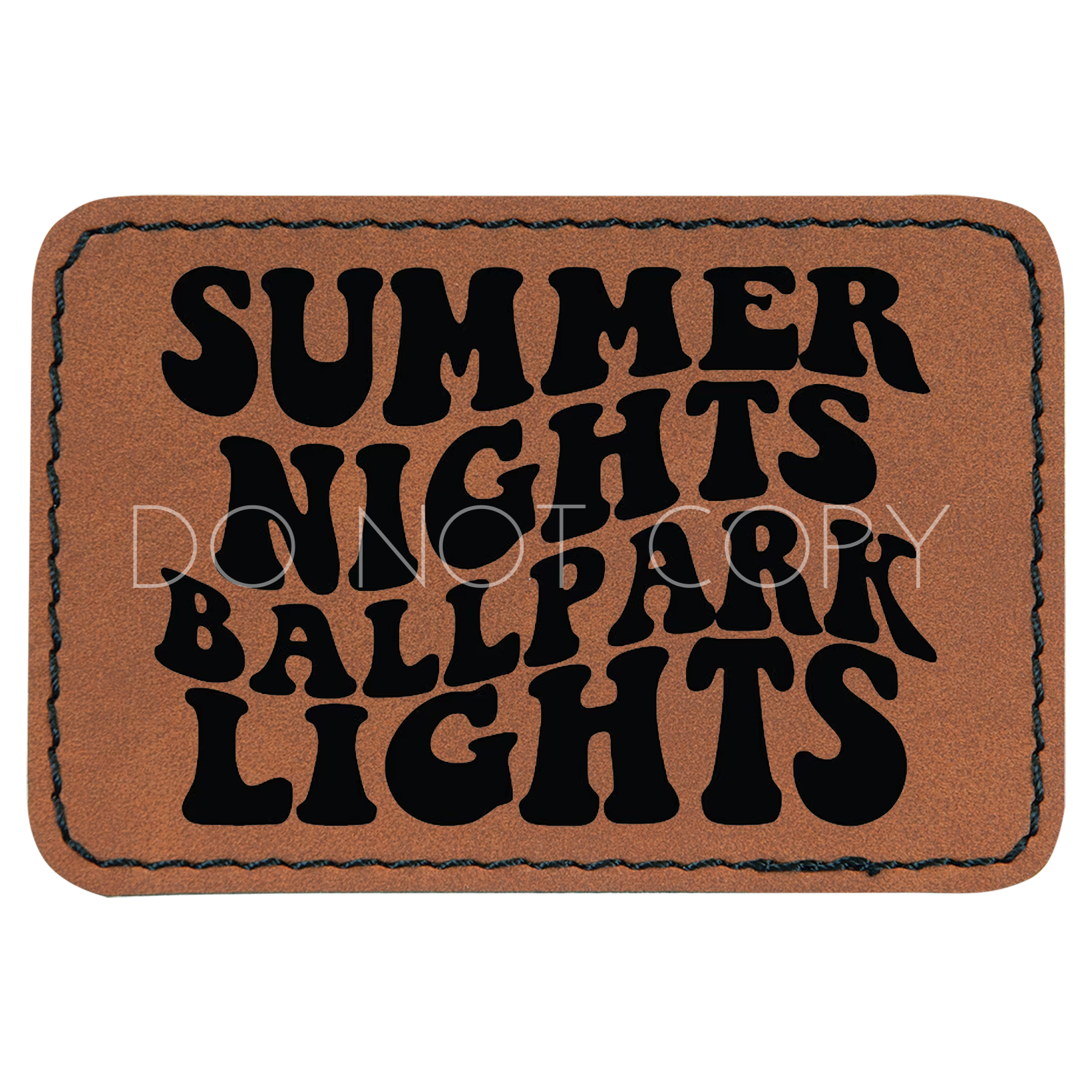 Summer Nights Ballpark Lights Patch