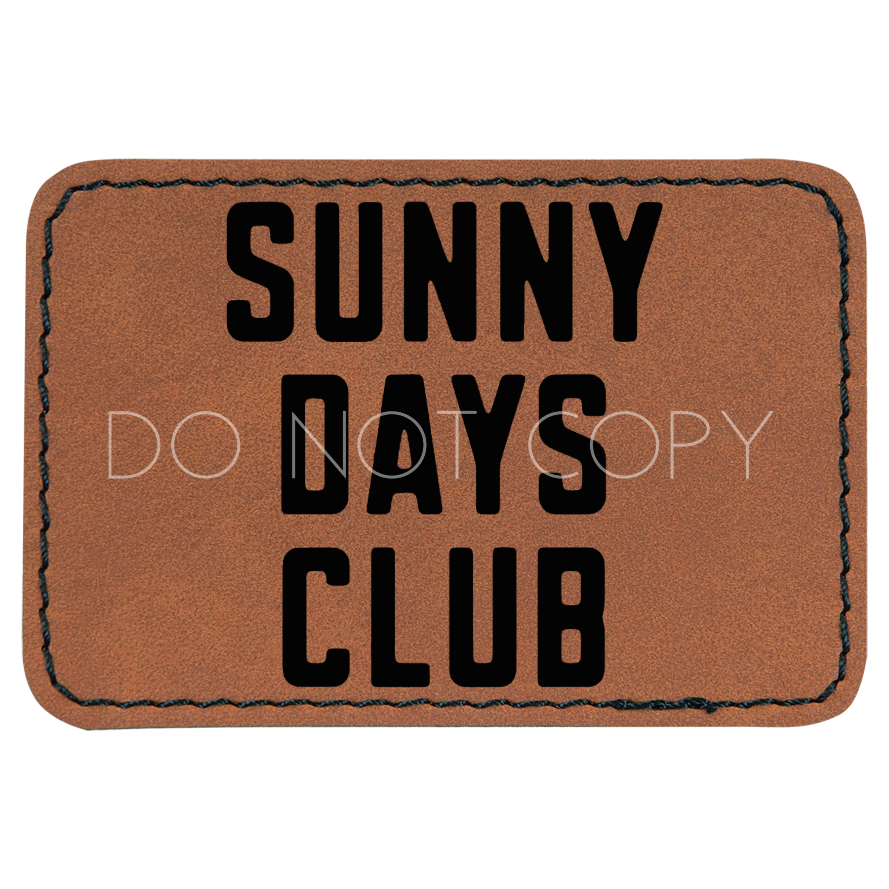 Sunny Days Club Patch