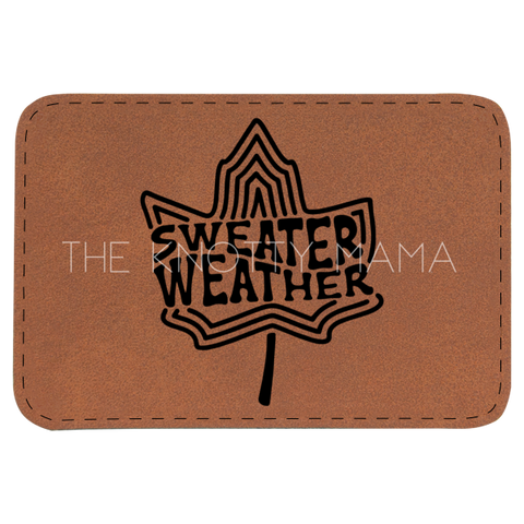 Sweater Weather Patch