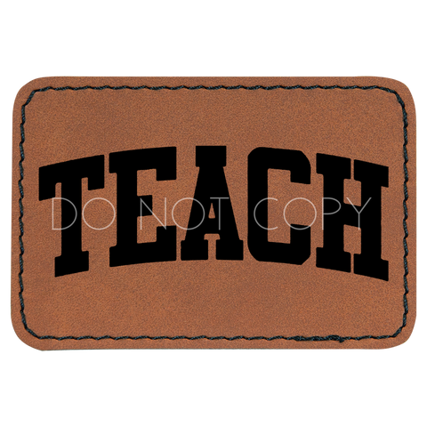 Varsity Teach Patch