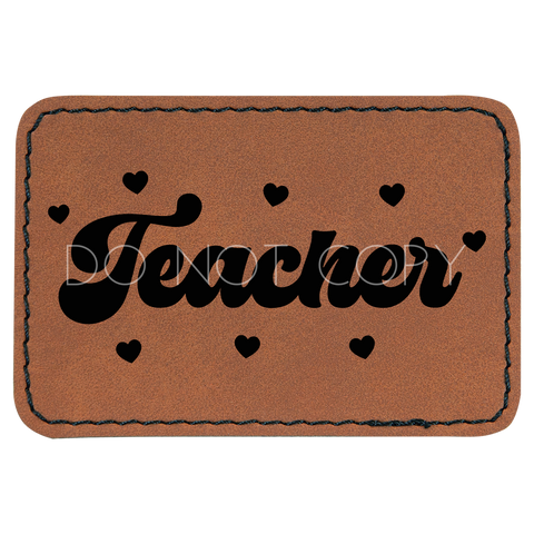 Teacher Heart Patch