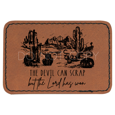 The Devil Can Scrap But The Lord Has Won Patch